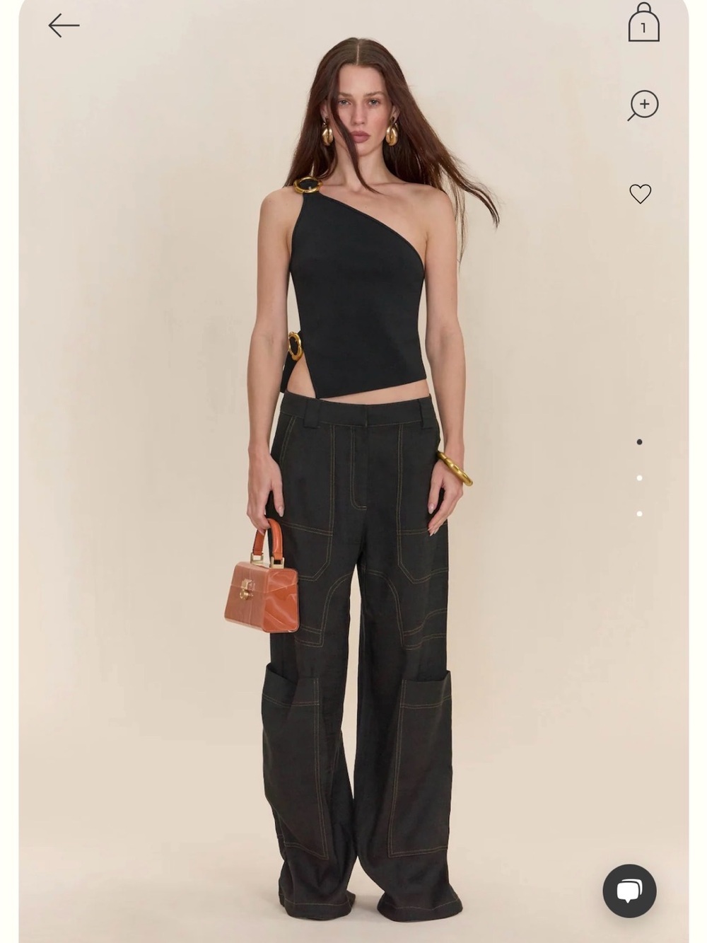 Women's light weight trouser with Contrast Stitching cult Gaia Wynn pant
